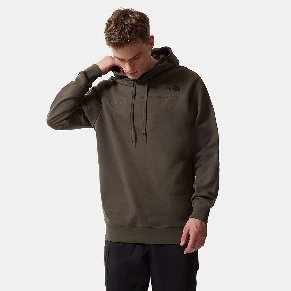 The North Face Zumu Fleece Ανδρικα Φούτερ Hoodie - Πρασινο (OFXM06925)